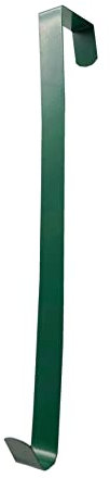 Simply Products 35cm Metal Wreath Hangers for Christmas - Ideal for Home Office Hook Over The Doors (Green)