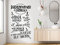 GRAZDesign Wandtattoo Bad Regeln, Badezimmer Bild als Aufkleber, Toilettenregeln Hausregeln - 70x40cm / Flieder