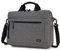 RAVUO Borsa Porta PC, Impermeabile 17 Pollici Borsa Tracolla Laptop Borse a Spalla Messenger Ventiquattrore con Tracolla per Donna Uomo Insegnanti Viaggio Lavoro Università Grigio
