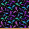 Halloween Fledermaus Stoff Meterware Glitzersterne Galaxie Möbelstoff für Kinder Kind Cartoon Gothic Fledermäuse Dekorationsstoff zum Quilten Nähen DIY Geschenk 276x150 (HxB) Petrol Blau Grün Lila