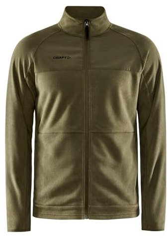 Craft ADV Explore Fleece Midlayer Herren XXL | Rift | Fleecejacke Herren aus recyceltem Polyester | Seitentaschen & Brusttaschen mit Reißverschluss | Pullover für Herren zum Wandern und Skifahren