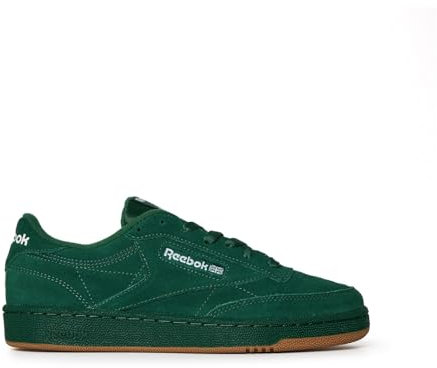 Reebok Unisex Club C 85 Sneaker,Drkgrn Ftwwht Rbkle3,40.5 EU