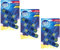 Fresh & More WC-Stein Duft-Blauspüler Antibakteriell 9x 50g Toiletteneinhänger (Lotus Lemon)