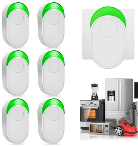 Vegena 6 Piezas Dispositivo De Ahorro De Energía, Dispositivo De Ahorro De Energía Stop Watt, 90-250v Enchufe Inteligente For El Hogar Y La Oficina,Power Saver For Una Gestión Eficiente De La Energía