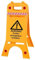 HSK Warnaufsteller Dachaufsteller - Achtung! Parken verboten - Gr. 28 x 64 cm - Wandschild