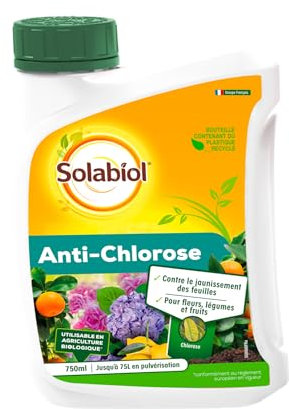 SOLABIOL Anti-Chlorose Catalfer | 750ml | Pour Tous Types De Cultures SOCAT750N