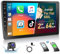 Podofo 2+64G Autoradio per Fiat 500L 2012 Radio con Carplay Android Auto 10.1 Pollici Android 13 Auto Stereo con Schermo Bluetooth WLAN GPS RDS Radio + Telecamera Posteriore HD