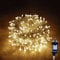 Gresonic 100/200/300/400LED Fairy Lights,8 Modes Timer String for Bedroom Plug in,Warm White Outdoor Garden Mains Powered Waterproof Christmas for Party (8 Modes Warm White, 600LED)
