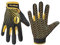 HANDLANDY Jugend American Football Handschuhe, Klebrige Wide Receiver Handschuhe für Kinder & Erwachsene, Schwarz und Gold Stretch Fit Football Handschuh (Jugend XS)