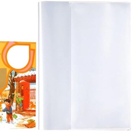 Housse de protection pour livres scolaires - Étanche - Pour livres, livres scolaires, ouvrages de référence