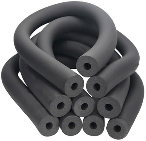 UPKHZF 200cm Tuyaux Mousse D'isolation De Tuyau Isolant Tuyau Exterieur Flexible Tube Isolant pour Manchon D'isolation pour Tube Climatisation Épaisseur 20mm Calorifuge Coquille De Tube