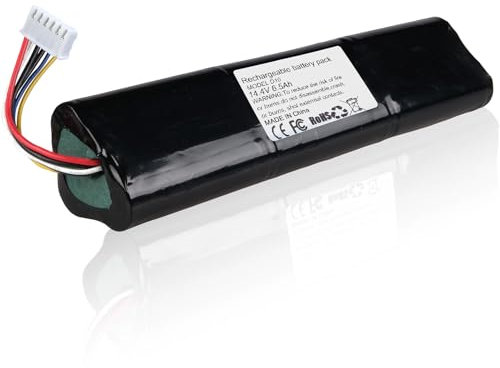 6500 mAh Akku Kompatibel mit Neato Botvac D8 D9 D10 Staubsaugerroboter 945-0356 945-0373 905-0596 205-0023 205-0022 945-0381 945-0382 945-0376, 14,4 V