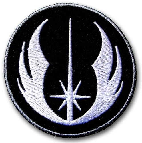 NeatPatch Jedi Order Tactical Patch Embroidered Iron on Symbol Emblem Assault Stormtrooper R2D2 Walker Imperial ATAT Rebel Alliance Galactic Republic