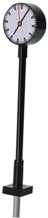LeeQinersw LED-Modelleisenbahn-Lichtuhr,1:87 Miniatur-Laternenlampe LED-Straßenlaterne Lampen 67 MM für Modelleisenbahn Gebäudelayout Mikrolandschaftszubehör