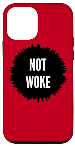 Not Woke Free Speech Anti-Woke, Patriote de la liberté antilibéral Coque pour iPhone 12 Mini