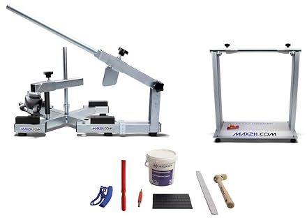 MAX2H® Reifenmontiergerät MG-X mit Wuchtbock Plus und Starterpaket (Klebegewicht schwarz)