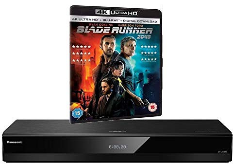 Panasonic DP-UB820 MULTIREGION for DVD Blu-ray Player Bundle with Blade Runner 2049 Ultra HD 4K Blu-ray Disc