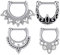 Briana Williams Septum Nasenring Hufeisen Piercing Clicker Ring 1.2mm Edelstahl Nase Lippe Ohrring Piercing Schmuck