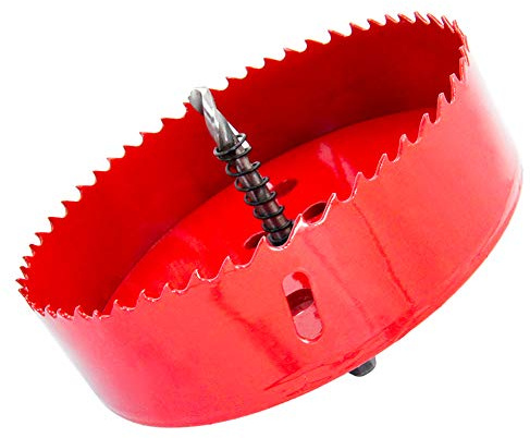 Scie cloche 135mm LAIWEI pour percer des trous dans le bois, le placoplâtre, le PVC, etc. Outil de perçage tranchant et durable