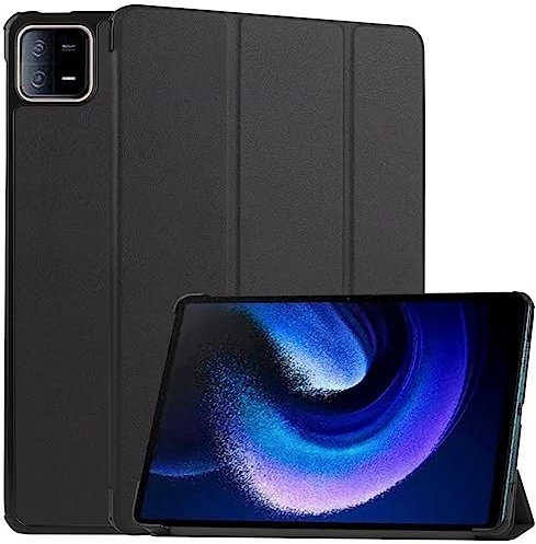 carinacoco Case for Xiaomi Pad 6/Xiaomi Pad 6 Pro 11 Inch 2023, Slim Premium Leather Flap Tri-Fold Stand Tablet Case, with Stand Function Auto Wake/Sleep for Feature for Xiaomi Pad 6/Pad 6 Pro Tablet
