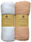 Cantoblanc® Pucktuch Musselin Tuch Baby 120x120 cm Bio-Baumwolle Bambus. Groß Swaddle Blanket für Junge und Mädchen Neugeborene. (2, Lachsfarben, Farbige Punkte, 120 x 120 cm)