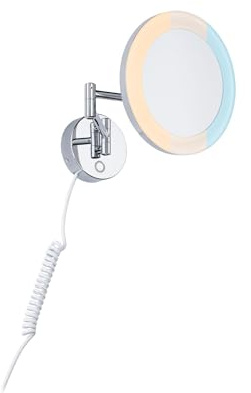 Paulmann 71148 LED Kosmetikspiegel Masua IP44 White Switch 55lm 230V 4W Chrom 3-fach Vergrößerung