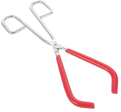 HAWILLOSCH Beaker Clamp Beaker Mug Jig Laboratory Equipment Lab Clamp Holder Lab Stand Clamp Holder Test Tube Grip Lab Tube Holder Clip Laboratory Tong Flask Tong for Laboratory Iron