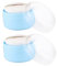 IMIKEYA 2Satz Puderquaste Mit Leerem Puderbehälter Nachfüllbare Körperpuder Container Für Zuhause Für Babypuder Makeup Puder