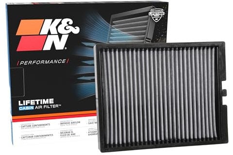 K&N Filtro Abitacolo compatibile con Ford Mustang 2.3/3.7/5.0GT & Shelby Mustang 5.2 2015- (VF2053)