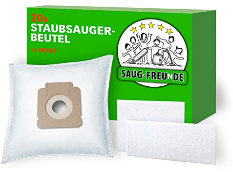 SAUG-FREUnDE I 20 Sacs d'aspirateur pour HOOVER Freespace TFS 5100, TFS 5165, TFS 5181, TFS5182, TFS5183, TFS5186, TFS5187, TFS 5196, TFS 5197, TFS 5201, TFS5202, TFS5203, TFS5205, TFS 5206, TFS 5208