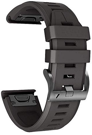 NotoCity für Garmin Fenix 6 pro/5 plus Armband, Quickfit 22mm für Fenix 6/7/8 47mm/5/7 pro/E 47mm, Armband 22mm für Garmin Forerunner 935/945/965, Epix 2, Instinct, Approach S60 Uhrenarmband(Schwarz)