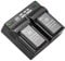 BM Premium 2 Pack of EN-EL23 Batteries and Dual Battery Charger for Nikon Coolpix B700, P900, P600, P610, S810c Digital Camera