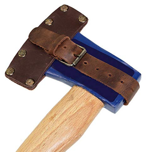 Hide & Drink, Leather Lumberjack Hatchet Sheath / Case / Protector / Holster / Tools Accessories, Handmade Includes 101 Year Warranty :: Bourbon Brown