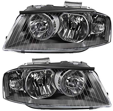 Halogen Scheinwerfer Set für A3 (8P) Bj. 05/03-07/08 H7/H7 mit Motor