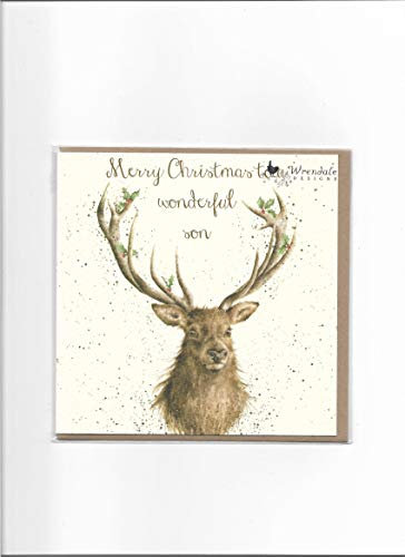 Wrendale Designs Weihnachtskarte Wonderful Son