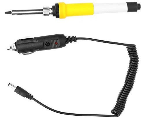 Saldatore portatile, saldatore elettrico Saldatore per auto portatile DC 12V 60W con presa accendisigari Dotato di una presa accendisigari per auto