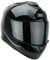 G-Mac Roar Evo Blackout Full Face Fibreglass Motorcycle Helmet + FREE Dark Visor (Gloss Black, L)