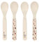 LÄSSIG Kinder Löffel Set (4 Stk.) Kinderbesteck ohne Melamin, BPA-frei, für Spülmaschine und Mikrowelle/Spoon Set Tiny Farmer Goose
