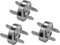 Connex Neodym-Magnetverschluss - Ø 18,5 mm - 3 Stück im praktischen Set - Extra starker Magnet - 2,5 kg Haftkraft - Für Haushalt & Werkstatt/Powermagnet/Mini-Magnet / DY7100035