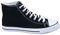Divadames Womens High Top Lace Up Flat Canvas Pumps Ladies Casual Plain Shoes Size (Black, UK Footwear Size System, Adult, Women, Numeric, Medium, 3)