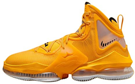 Nike Lebron XIX, University Gold/Schwarz/University Gold, 42.5 EU