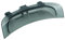 Place4parts Washing Machine Door Handle for Hoover Candy Clear See Through Clear Black 43011740