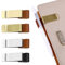 TIESOME Lot de 4 porte-stylos rétro en cuir synthétique avec clips pour journal agenda presse-papiers poche de bureau s'adapte à la plupart des tailles de stylos