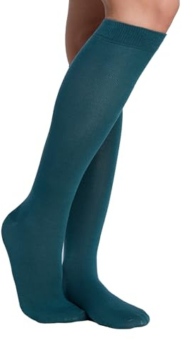 ALBERO NATUR Kniestrümpfe Socken Bio-Baumwolle Unisex Damen Herren