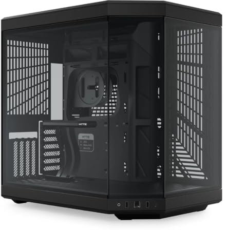 Hyte Y70 Mid Tower Case - Black (E-ATX/M-ATX/M-ITX)