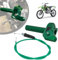IUVWISN Motorbike Throttle Assembly 7/8'' 22mm Motorcycle Twist Throttle Accelerator Quick Pit Bike Throttle Cable Universal for 50 110 125 150 200 250cc Handlebars Dirt Pit Bike ATV Mini Bike Green
