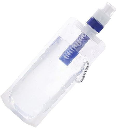 BESPORTBLE Outdoor Wasserbeutel Mit Filter Faltbare Wasserpouch Für Camping Und Wandern Tragbarer Wasserbehälter Zur Wasseraufbereitung Unterwegs
