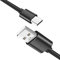 umvowuxa Ersatz USB C Ladekabel für Sony WH/WF-1000XM5 WH/WF-1000XM4 WH/WF-1000XM3 WH-XB910N WH-H910N WH-CH510 CH520 CH710N CH720N Wireless Kopfhörer (1m/Schwarz)