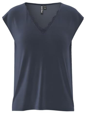 PIECES Female Tshirt PC Kamala Spitzen | T-shirt