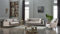 Couchgarnitur Pamen (Beige, 3-Sitzer + 2-Sitzer + Sessel)